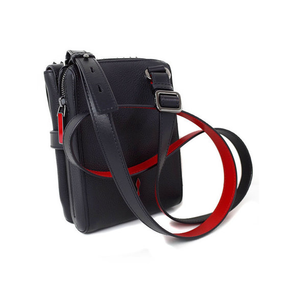 Christian Louboutin Bench Reporter Shoulder Bag Black - Picture 2 of 5